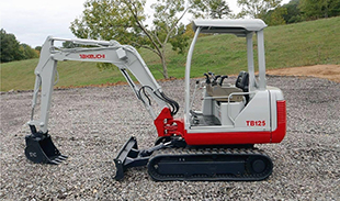 Mini - rypadlo pásové TAKEUCHI 125